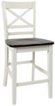Jofran Inc. Asbury Park 5-Piece AP White/Autumn Brown Dining Set-3