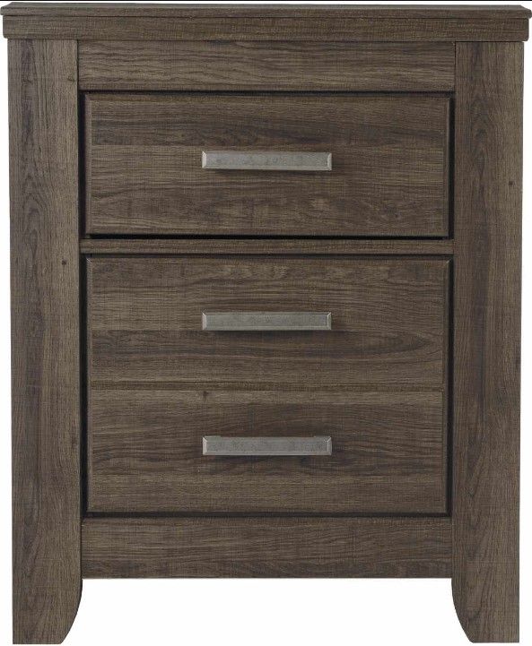 Signature Design by Ashley® Juararo 5-Piece Dark Brown Queen Poster Storage Bed Set-4