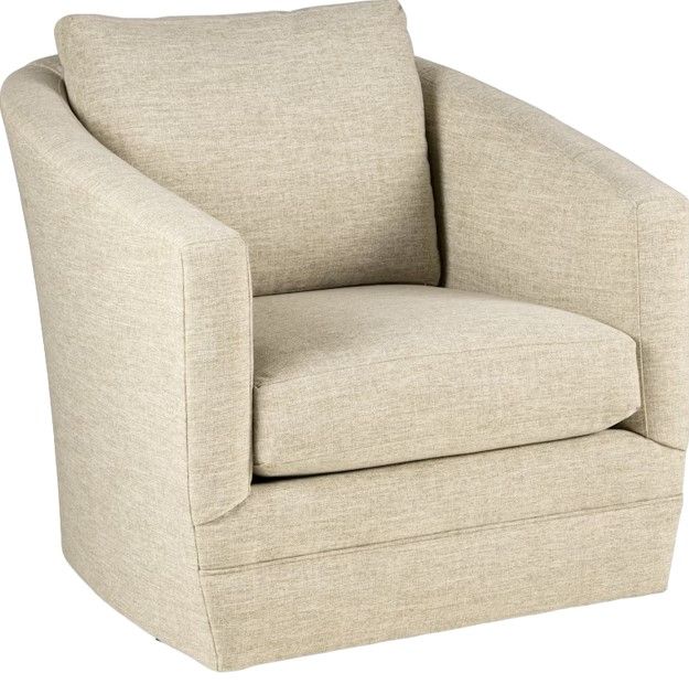 Craftmaster® Customizable Craftmaster Essentials Barrel Back Swivel Chair-3
