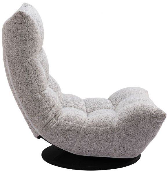 Zuo® Modern Down Go Ash Gray Swivel Chair-2