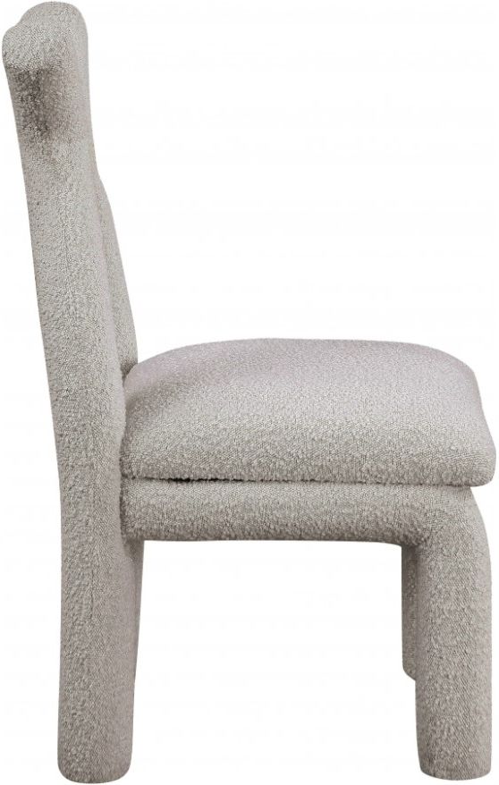 Meridian Furniture Xena Taupe Upholstered Dining Accent Chair-2