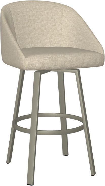 Amisco Customizable Wembley Swivel Bar Stool-0