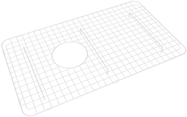 Rohl® White Wire Sink Grid for 6307 Kitchen Sink-0