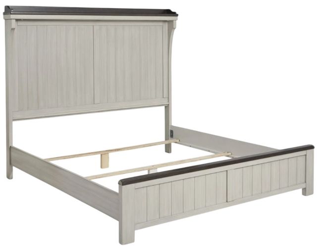 Signature Design by Ashley® Darborn Brown/Gray King Panel Bed-3