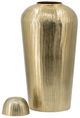 A & B Home Gold Chisel Jar with Lid-1