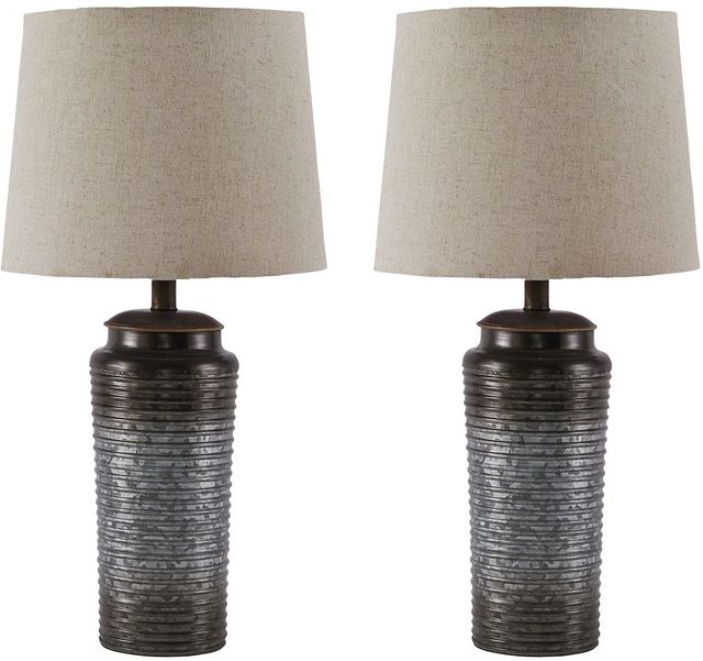 Signature Design by Ashley® Norbert Gray Table Lamp