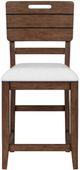 Bernards Danville Brown Counter Chair-1