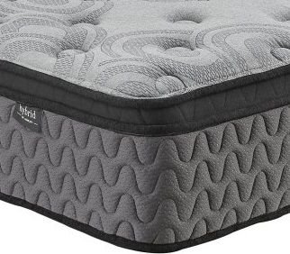 Sierra Sleep® by Ashley® Augusta2 Hybrid Firm Euro Pillow Top Twin Mattress in a Box-1