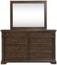Liberty Furniture Arden Road Satin Cherry Dresser and Mirror-2