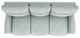 La-Z-Boy® Robin Mist Power Reclining Sofa with Headrest and Lumbar-4