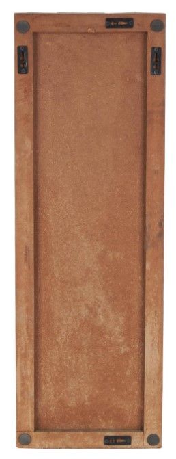 Deco Marche Brown 36'' Geometric 3D Cube Inspired Panel Wall Decor-2