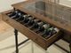 ACME Furniture Jalisa Glass Top/Walnut Counter Table with Black Base-1