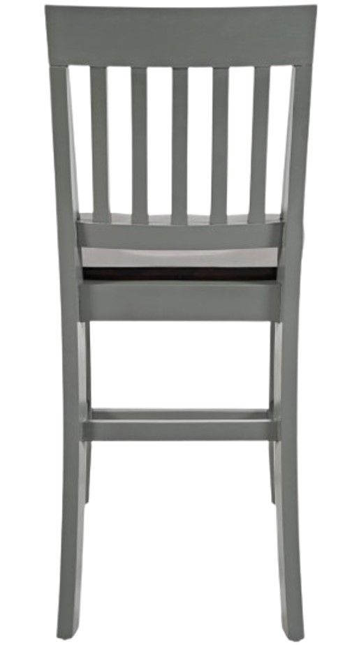 Jofran Inc. Decatur Lane Autumn Brown/Gray Counter Stool-3