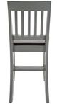 Jofran Inc. Decatur Lane Autumn Brown/Gray Counter Stool-3