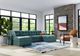 Drew & Jonathan Home ModularOne New Horizon 4-Piece Teal Modular Chaise Sectional-1