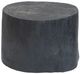 A & B Home Matte Black 18" Coffee Table-0