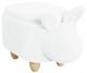 Elements International Animal Stools White Rabbit Storage Youth Stool-0