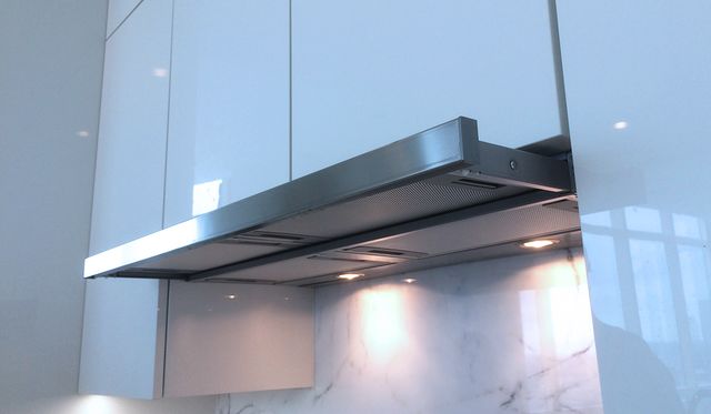 Faber Cristal SS 30" Stainless Steel Slide Out Under Cabinet Range Hood-1