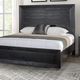 Furniture of America® Ashbourne 4-Piece Black Queen Bedroom Set-1