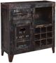 Horizon Home® Graffiti Black 36'' Wine Bar-0