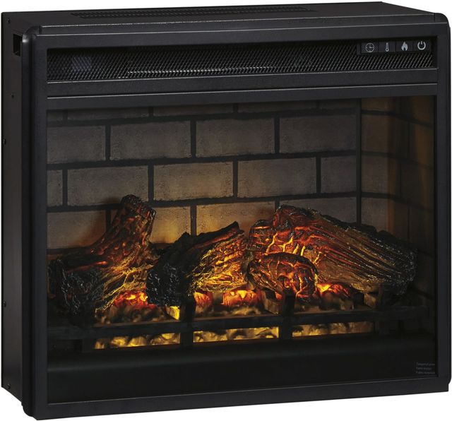 Entertainment Accessories Fireplace Insert - Black