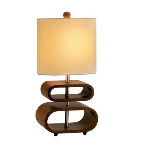 Adesso® Rhythm Walnut Table Lamp-0
