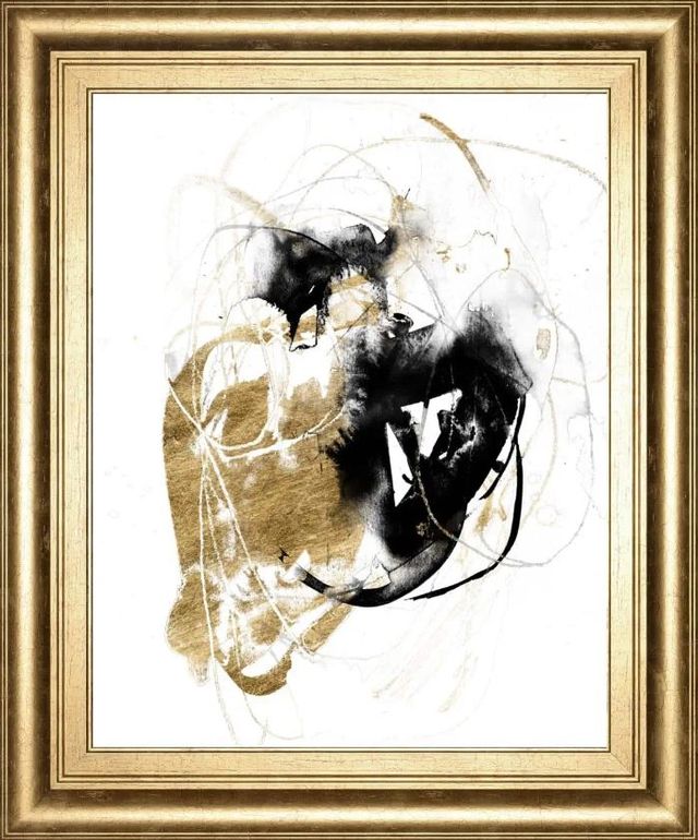 Classy Art Splash III by Jennifer Goldberger Wall Art-0