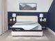 Dreamstar Bedding Foam Collection Midnight 13" Gel Foam Plush Smooth Top Queen Split Head Mattress in a Box-1
