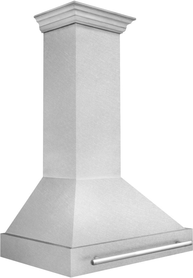 ZLINE 36" Satin Stainless Steel Wall Mounted Range Hood-0