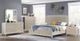 Najarian Furniture Skyline Gray Burl Storage Panel Bed-2