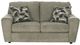 Signature Design by Ashley® Cascilla Pewter Loveseat-1