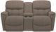 La-Z-Boy® Kipling Otter Power Reclining Loveseat with Console-1