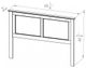 Vokes Furniture Grey Roots Queen Panel Bed-4