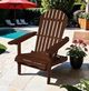 Furniture of America® Elk Dark Brown Wooden Outdoor Adirondack Chair-1