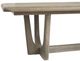 Magnussen Home® Braelyn Dorian Gray Trestle Dining Table-4