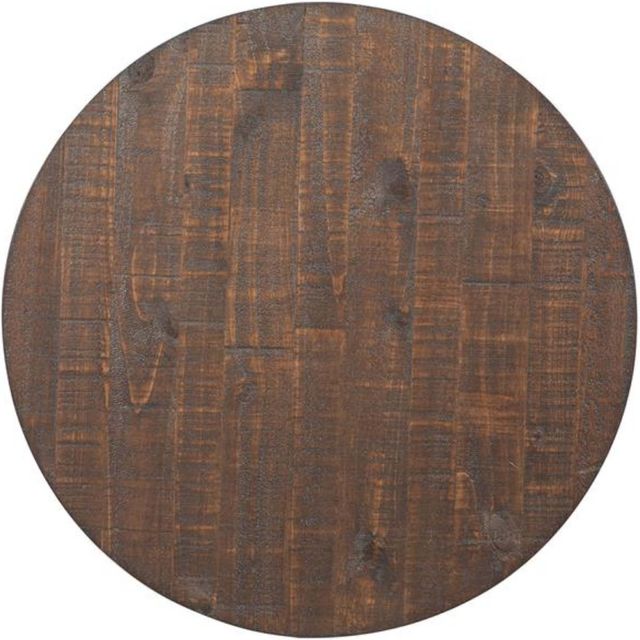 Magnussen Home® Lyndale Nutmeg Round End Table-2