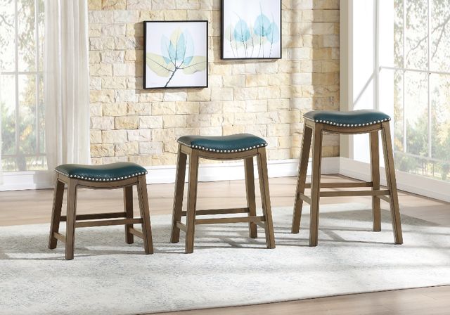 Homelegance® Ordway Brown/Green 29" Bar Stool-1