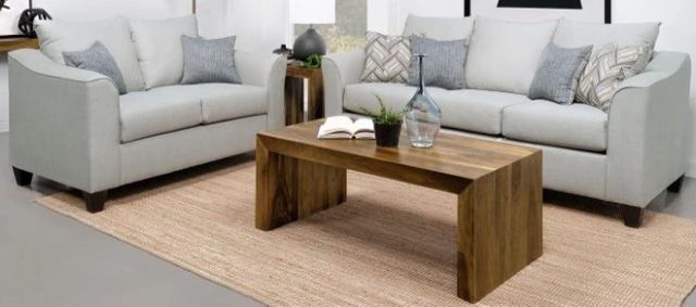 Coaster® Salizar 2-Piece Gray Mist Seating Set-1