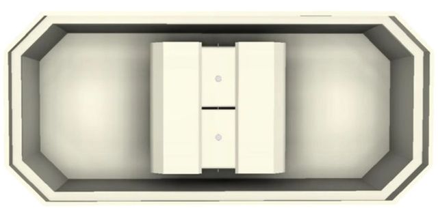 Vent-A-Hood® Designer Series 66" Biscuit Island Range Hood-2