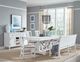 Magnussen Home® Heron Cove Chalk White Bench-1