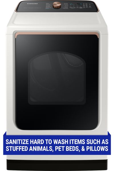 Samsung 7.4 Cu. Ft. Ivory Vented Electric Dryer | Big Sandy Superstore ...