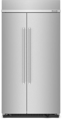KitchenAid® 42 in. 25.5 Cu. Ft. PrintShield™ Stainless Steel Built In Counter Depth Side-by-Side Refrigerator