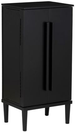 Powell® Mekia Jenn Black Jewelry Armoire
