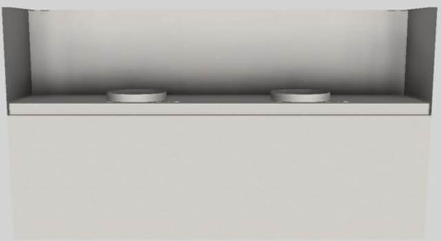 Vent-A-Hood® 54" Stainless Steel Wall Mounted Range Hood-4