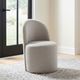 Coaster® Aubrey 2-Piece Beige Upholstered Barrel Dining Side Chair Set-1