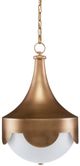 Currey & Company Pasha Antique Brass Pendant Lighting-1