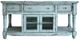 International Furniture Direct Aruba Sky Blue TV Stand-0