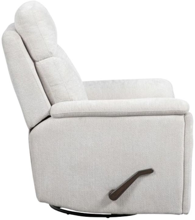 Flexsteel® Meet Your Perfect Match Refined Pearl Manual Swivel Gliding Recliner-2