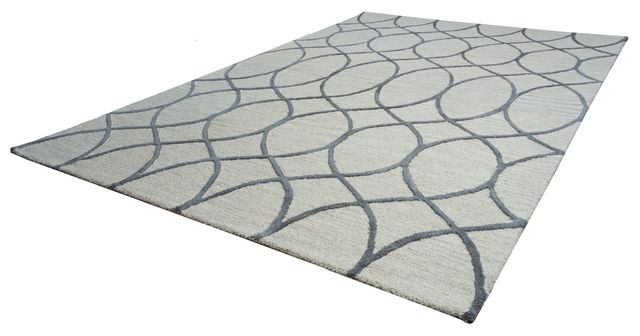 Rizzy Home Caterine Khaki 2'6" x 10' Runner Rug-4