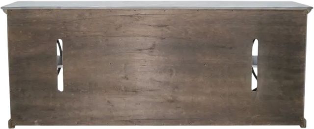 Sunny Designs™ Homestead Hills Alpine Gray/Tobacco Leaf 90” Media Console-3